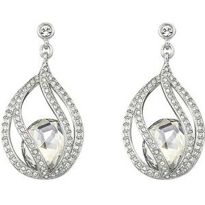 NWT Swarovski Megan Pierced Earrings 1062665